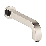 Hansgrohe 39411821 Axor Citterio Tub注ぎ口Long、つや消しニッケル