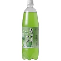 【専用】ゆうこりんりんです Amazon | 友桝飲料 青りんごサワー 1Lペットボトル×15本入×(2