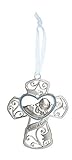 Ganz 4'' Ornate Baby Crib Cross Decor with Ribbon for Hanging (Child of God - Blue) by Ganz [並行輸入品]