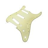 YJB PARTS ST'65 ストラト用ピックガード エイジドギターパーツ レリックミントグリーン3Ply インチ 日本製