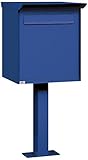Salsbury Industries Pedestalドロップボックス L 4276BLU 1