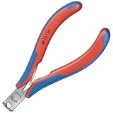 KNIPEX(クニペックス) 6412-115 エレクトロニクスエンドカッティングニッパー 長さ115mm 6412-115