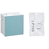 【セット買い】キングジム ラベルプリンター スマホ専用 「テプラ」Lｉｔｅ 青 LR30アオ & Lite専用テープ テプラ LP15S ホワイト