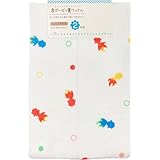 林(Hayashi) フェイスタオル2枚組 約34×80cm ガーゼワッフル ソヨソヨ きんぎょ FO502900