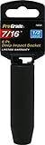 Pro-Grade 14650 1/2-Inch Drive with 6 Point Deep 7/16-Inch Impact Socket [並行輸入品]