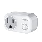Oittm スマートプラグ Mini WiFiスマートコンセント 音声コントロール タイマー 消費電力計測 自宅の電源をスマホから遠隔操作できる 省エネ 2.4GMhz USプラグ Alexa/Goo