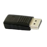 cablecc バーチャルディスプレイアダプター DP Displayport ダミープラグ ヘッドレスゴーストディスプレイエミュレータ 2560x1600p@60Hz