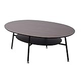 センターテーブル 幅90×奥行60×高さ36(cm) ダークブラウン・ブラウンの2色展開 TAS-0009DBR