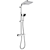 aurlaum浴室クロームポリッシュヨーロピアンスタイル雨ミキサーシャワーコンボセット壁マウント降雨シャワーヘッドシステム