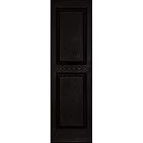 Vantage 3114047002 14X47 Raised Panel Shutter/Pair 002, Black [並行輸入品]