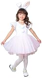 クリアストーン(Clearstone) コスプレ ハロウィン プティラパン キッズ 女の子 140cm ホワイト