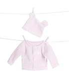リトルジラフ Warm and FUZZY カーディガン&耳つきハットセット/BOX入り 3-6m (ピンク) lg1005-01 【正規代理店輸入】