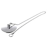 SODIAL(R) 1.75インチクロームバスルームバスプラグと420ミリメートルボールチェーン