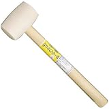 長谷伸ハンマー 白ゴムハンマー 0.5P 300mm ※取寄品 HA-189