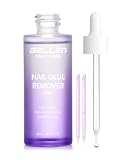 Gellen ネイルグルーリムーバー ネイルリムーバー 付け爪 ネイルチップ 接着剤除去 フェイクネイル用 アセトンフリー 爪にやさしい 低刺激 80ml