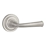 Baldwin HDFEDRTRR150 Reserve Half Dummy Federal with Traditional Round Rose, Satin Nickel Finish, Ri
