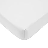 American Baby Company Percale Crib Sheet, White by American Baby Company [並行輸入品]