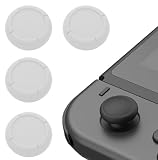 SZSL Switch Joy-Con用 アナログジョイスティック カバー コントローラー キャップ Switch＆SwitchLite 対応 スティックカバー アナログスティック 保護 フリーク 修理 交換 （4点セット) (ホワイト)