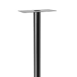 コーワソニア 戸建向け 郵便ポスト duomo専用スタンド pole ブラック ※ポスト別売