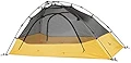 Teton Sports ビスタ2 クイックテント 2人用 ドームキャンプテント 簡単設営 イエロー