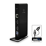 ICY BOX USB 3.0 Universal Laptop Docking Station for Windows/Mac - Dual Monitor Dock (Dual HDMI, Gigabit Ethernet, Audio, 4 USB Ports) with USB B to A/C Cable