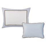 Metro Blue/Choc 2 pk Dec Pillows by Bacati
