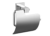 Eviva evac62bnトイレ用紙Holdyトイレペーパーホルダー(つや消しニッケル)バスルームアクセサリー組み合わせ
