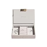 STACKERS LONDON Mini ジュエリーボックス 蓋 グレージュ/スタッカーズ TAUPE Mini Jewelry Box Lid