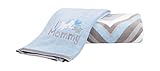 Tadpoles Mommy And Me MicroPlush Blanket Gift Set, Blue, 0-6 Months by Tadpoles [並行輸入品]