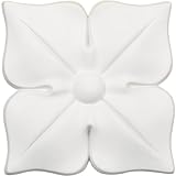 Ekena Millwork ONL05X05X01KA 5 1/4-Inch W X 5 1/4-Inch H X 3/4-Inch P Kaya Flower Large Onlay by Eke