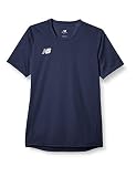 [ニューバランス] メンズ 半袖ドライTシャツ サッカー スポーツ ゲームシャツ (JMTF0486)(JMTF0488) ネイビー(NV) XL