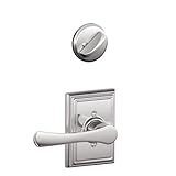 Schlage f59 Vla 625追加12 – 326 10 – 269 134 N N SL AddisonコレクションAvila Handleset内部レバー、明るいクロム(内部半分のみ)