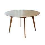 【テーブル単品販売】円形ダイニングテーブル 120cm 木製 ラウンド River / リバーダイニングシリーズ