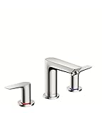 Hansgrohe 71733 Talis E 1.2 GPM Widespreadバスルーム蛇口with Quickclean、Comf、 71733001