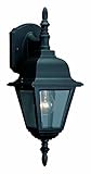 Design House 507541 Maple Street 1 Light Indoor/Outdoor Wall Light, Black [並行輸入品]