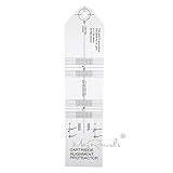 MayRecords レコードLPカートリッジ校正距離 アクリルゲージ分度器 オーバーハング調整ターンテーブル レコードプレーヤーアクセサリー (C)