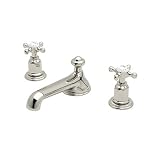 Rohl U.3731X-PN-2 Perrin and Rowe Widespread Bathroom Sink Faucet, Polished Nickel by Rohl