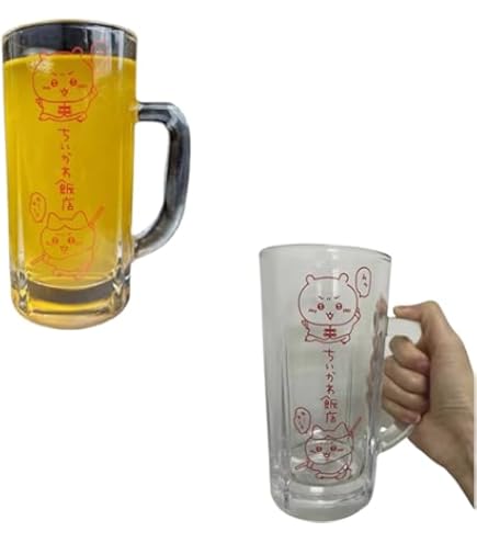 Amazon.co.jp: ちいかわ ちいかわ飯店 ジョッキグラス ちいかわ