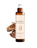 Cywinfow サンダルウッドエッセンシャルオイル 10ml ロールオンアロマ 100% 天然 肌潤しマッサージ 素肌直接 OK（基礎油不要）