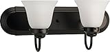 Homestyle hs27008 – 125 2ライトBathブラケット( CFL ) in Bronze