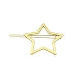 ノーブランド品ヘアクリップ 星
