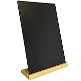 AZNABLE ブラックボード 卓上 A4 黒板 スタンド メニューボード 看板 ウェルカムボード