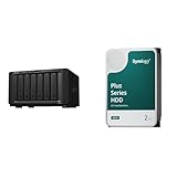 Synology NAS 6ベイ DiskStation DS1621+ & Synology HDD 2TB HAT3300-2Tx2台