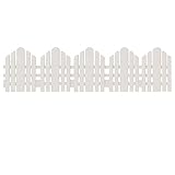 Easy Gardener861Adirondack Edging-22" WHITE FENCE BORDER (並行輸入品)