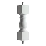 Fypon bal5 X 32cc 5 " W x 32 " Hクラシック手すり子with 7 9 / 16 " Onセンターの間隔4 "球コード