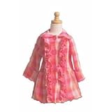 【並行輸入】Stella and Stevie Ruffle Pink Plaid Coat　ステラ　アンド　スティービー　ラッフル ピンク チェック柄　コート サイズ５