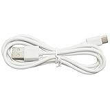 Kaito Denshi(海渡電子) USB 充電ケーブル TYPE-A TYPE-C 白色 急速充電 データ転送可能 1m