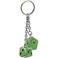 Amazon.co.jp: [UNITE ENTERPRISE] TWIN DICE KEYRING 【GLOW IN