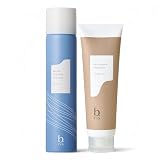 b.ris ビーリス オーガニックスパークリングシャンプー [ 炭酸 シャンプー ノンシリコン アミノ酸 ホワイトフローラルの香り オーガニック トリートメント効果 ] 炭酸シャンプー & ヘアエッセンス トリートメント 各1本 セット