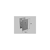 LIXIL メンテナンス部品 リビング建材用部品 引戸 引戸錠 ストライク 表皮錠(プッシュ錠) シャインニッケルplus[MZHZHCH64] *製品色・形状等仕様変更になる場合があります*